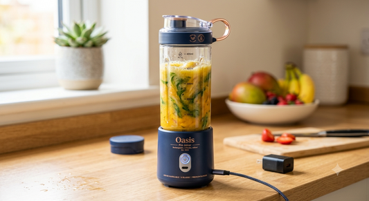 BlendGo Pro | 6-Blade USB Rechargeable Portable Juicer & Smoothie Blender